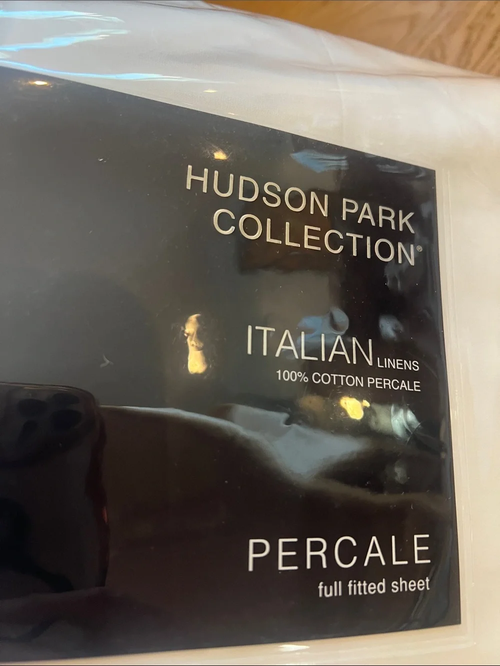Hudson Park Collection FULL FITTED SHEET NWT